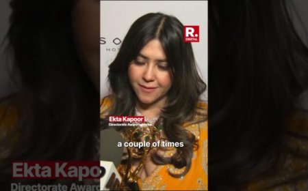 Emmy Awards 2023| It’s time to take Indian content material critically: Directorate Award Honoree Ektaa Kapoor
