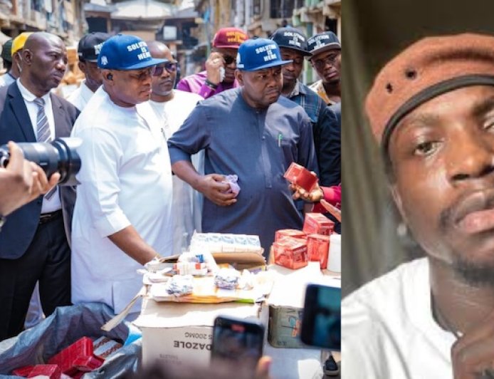 VeryDarkMan Exposes Alleged NAFDAC Extortion at Onitsha Drug Market