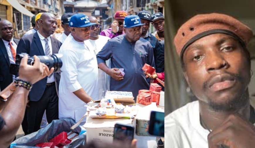 VeryDarkMan Exposes Alleged NAFDAC Extortion at Onitsha Drug Market