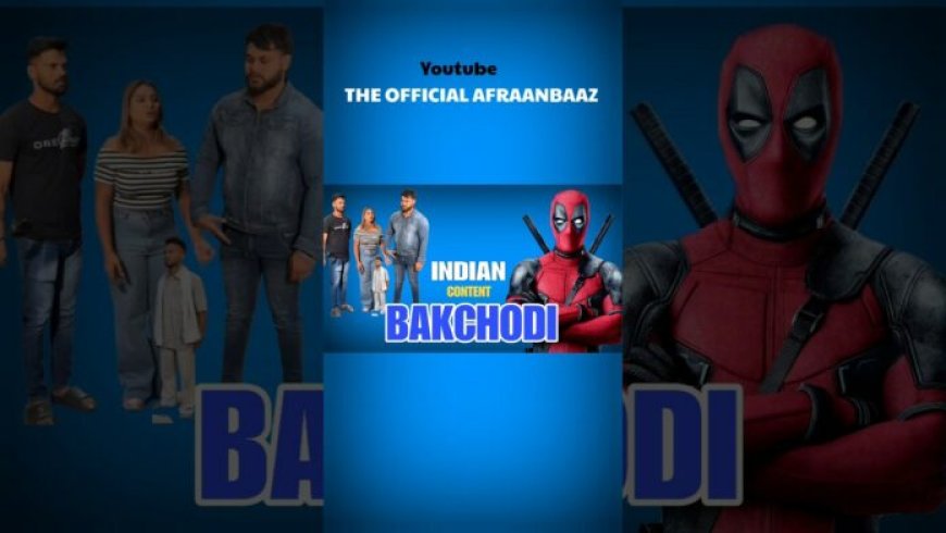 Indian content material Bakchodi 😂😂😂😂 || Afraanbaaz ||
