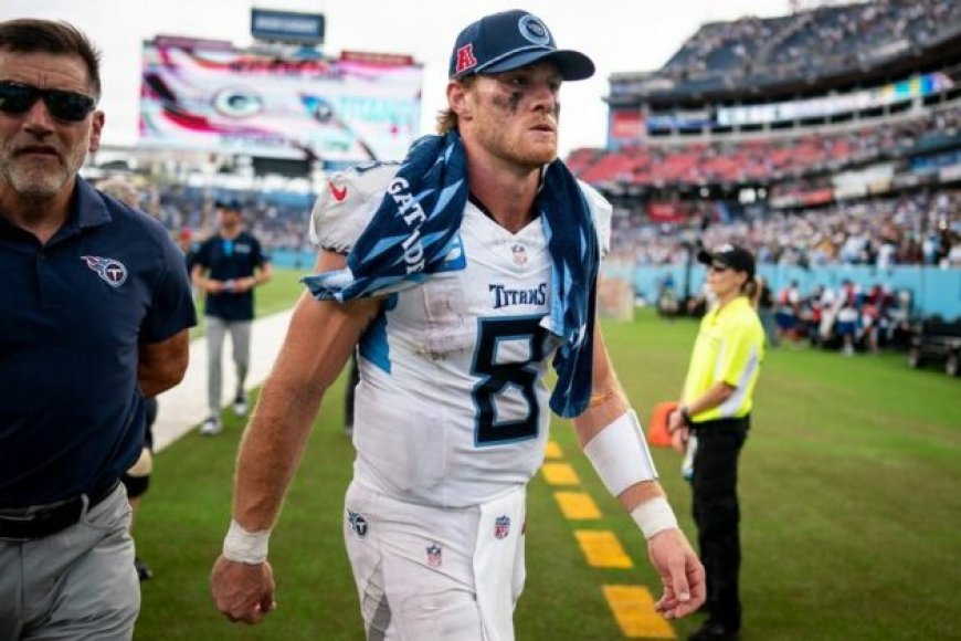 Titans QB Will Levis on present scenario: ‘It sucks’