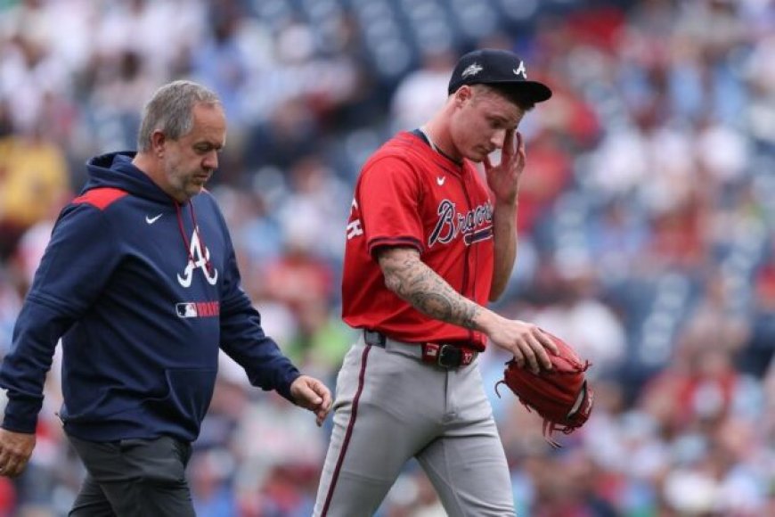 Braves RHP AJ Smith-Shawver exits begin after feeling ‘pop’ in elbow